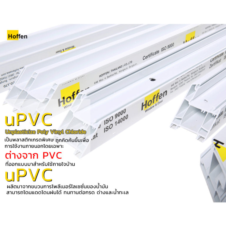 Window Door UPVC Hoffen Asia